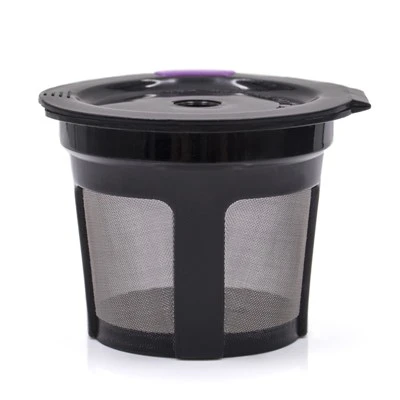 Cápsula de café reciclableFiltro de plásticoCáscara de caféEmbudo de acero inoxidableTaza de mallaContenedor de polvo