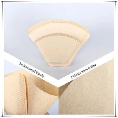 Filtros de café de papel de un solo uso de calidad Premiun, 100-Count