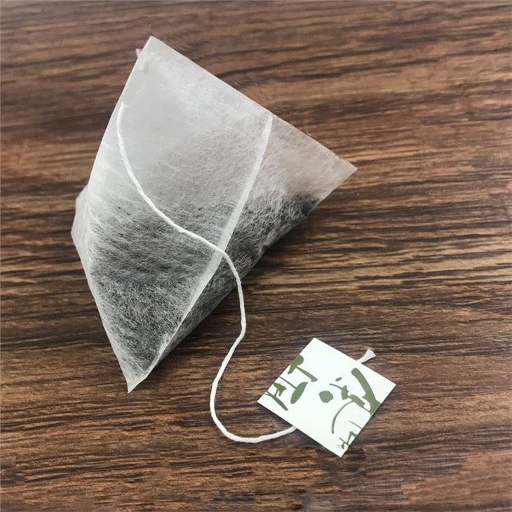 58*70mm Pyramid Biodegradable Corn Fiber Non Woven Tea Bag